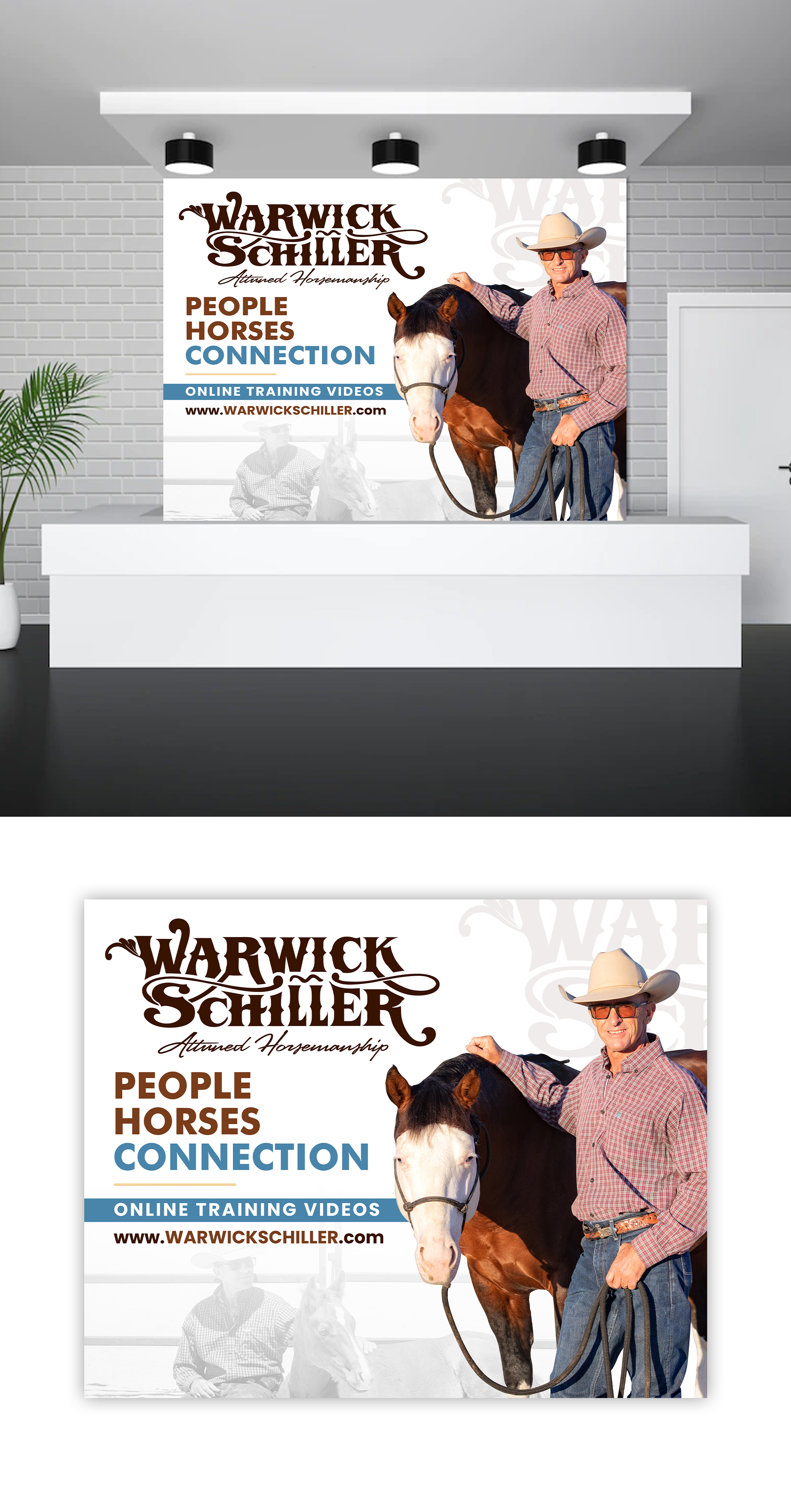 Trade Show Booth Design by debdesign for Warwick Schiller Attuned Horsemanship | Design #29701566
