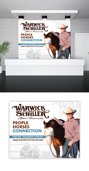 Trade Show Booth Design by debdesign for Warwick Schiller Attuned Horsemanship | Design: #29701566