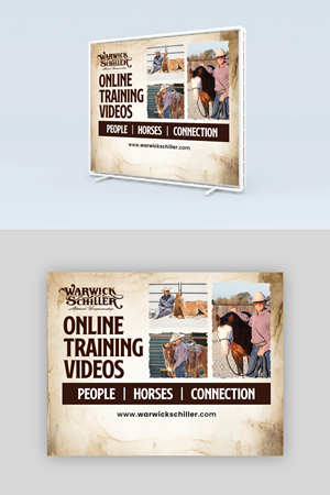Trade Show Booth Design by debdesign for Warwick Schiller Attuned Horsemanship | Design: #29701936