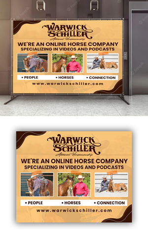 Trade Show Booth Design by debdesign for Warwick Schiller Attuned Horsemanship | Design: #29703244
