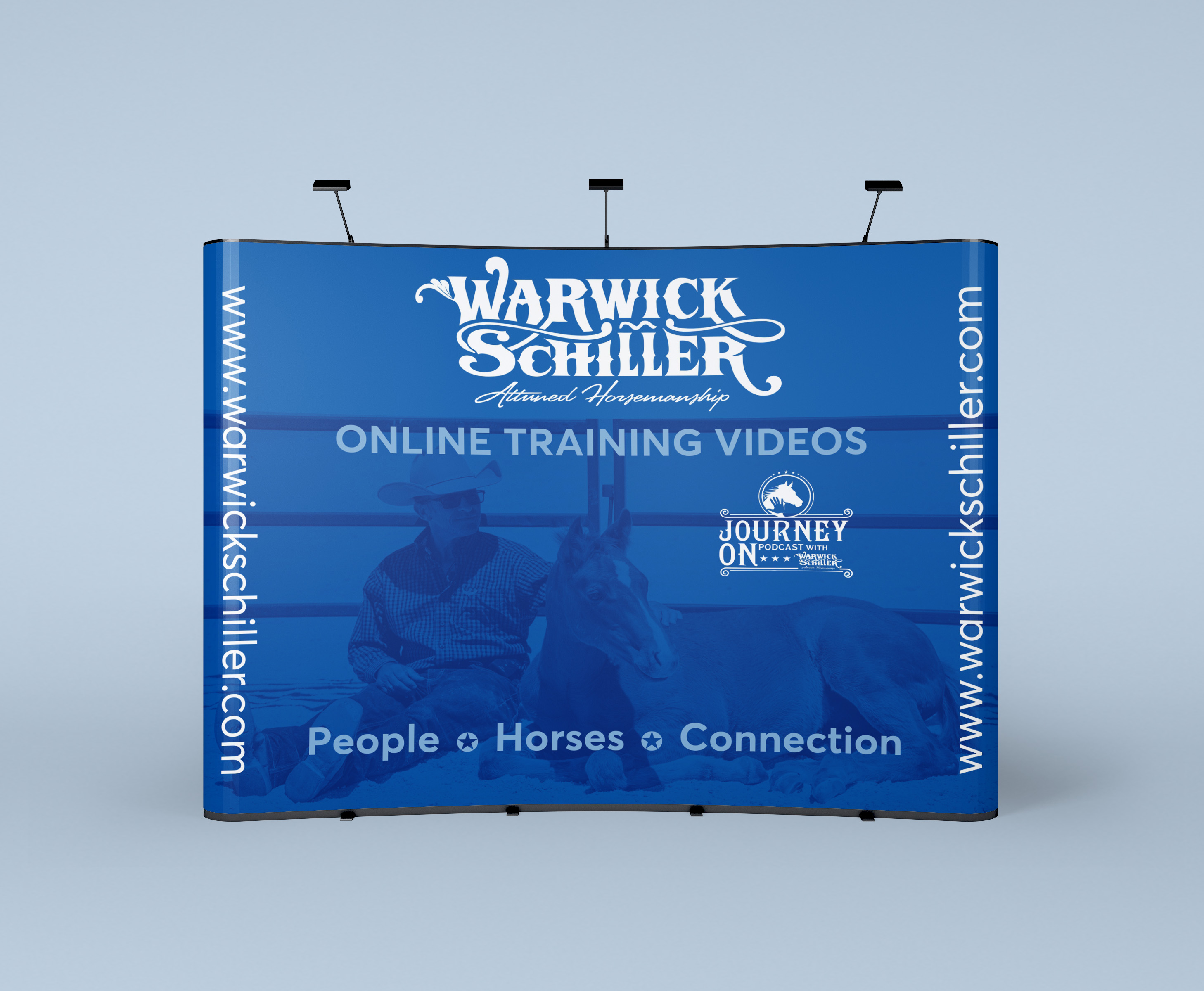 Trade Show Booth Design by Maestroto for Warwick Schiller Attuned Horsemanship | Design #29715655