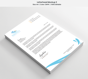 Letterhead Design by Expert Designer for Serenity Realty | Design: #29711317