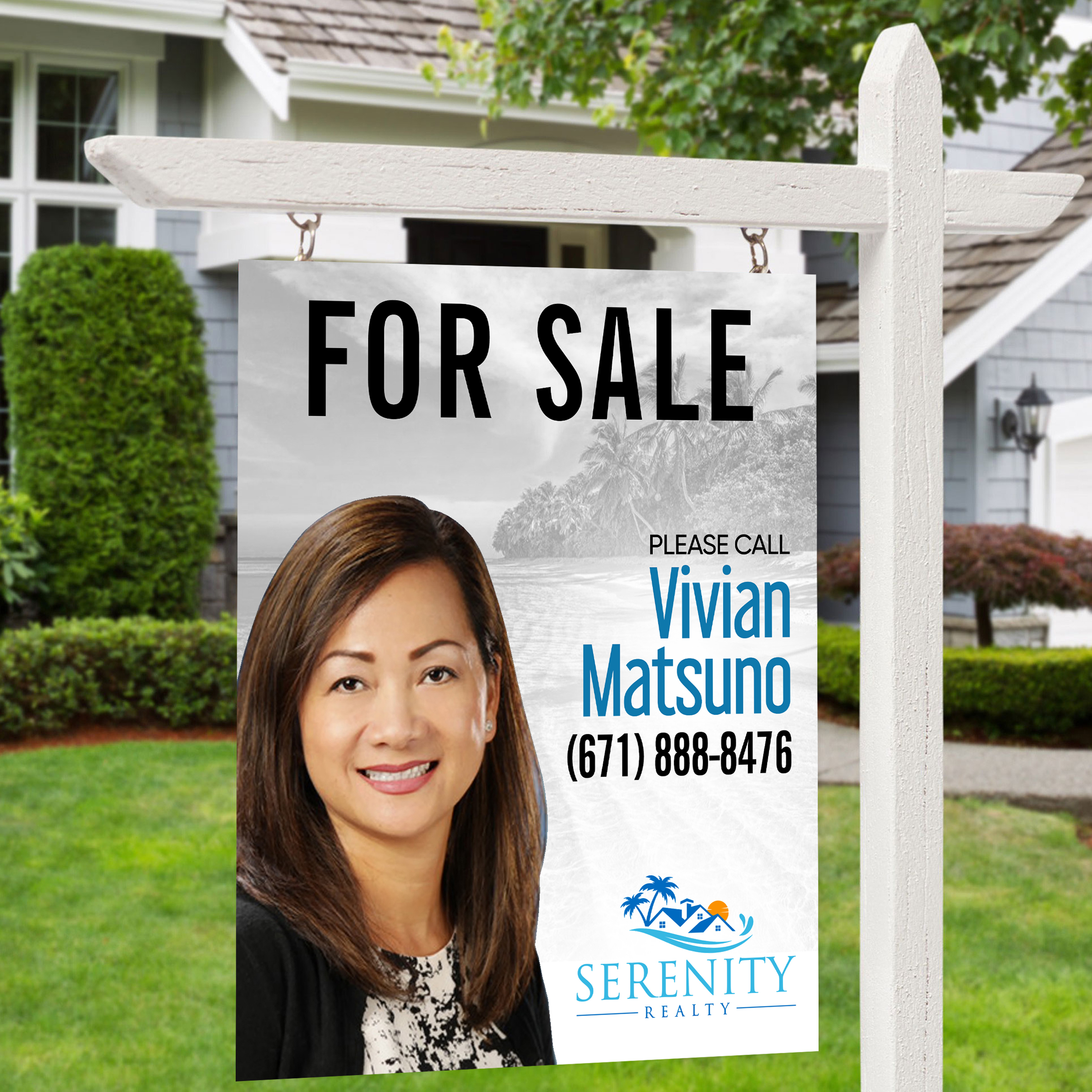 Signage Design by Designers Hub for Serenity Realty | Design #29703243