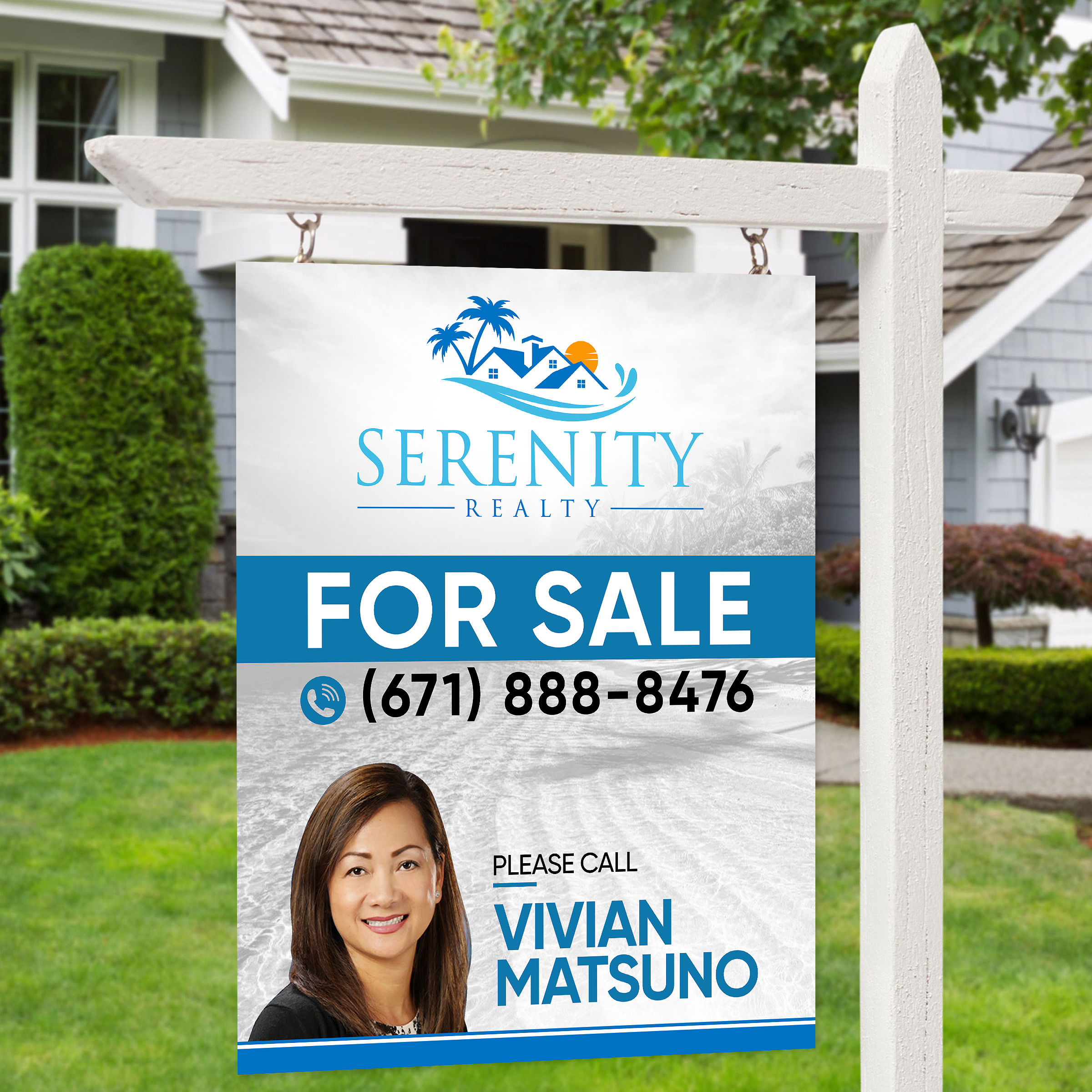 Signage Design by Designers Hub for Serenity Realty | Design #29703382