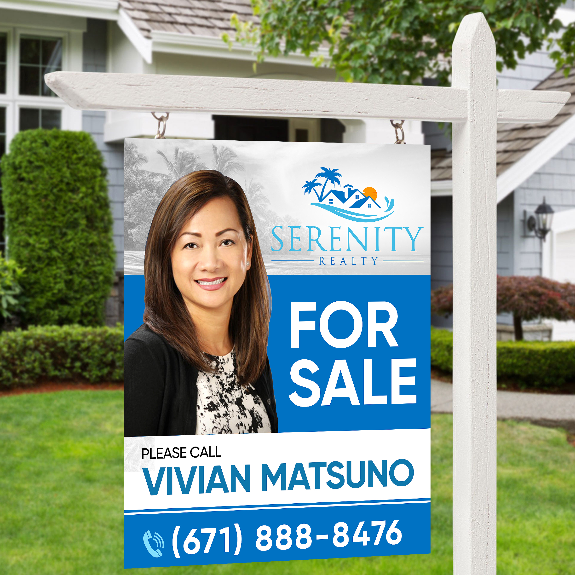 Signage Design by Designers Hub for Serenity Realty | Design #29703478