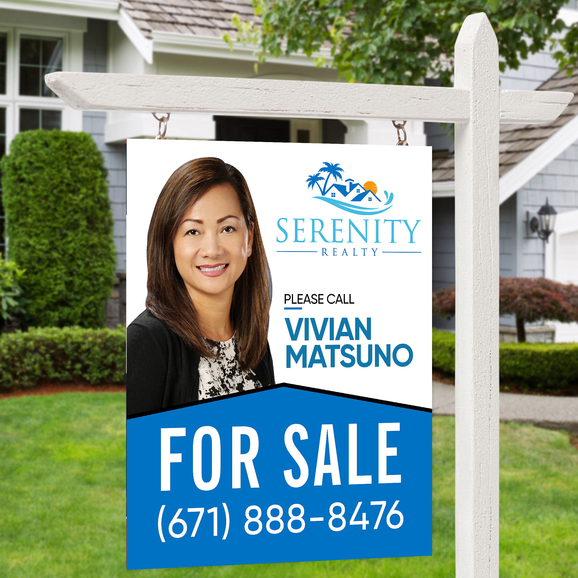 Signage Design by Designers Hub for Serenity Realty | Design #29703668