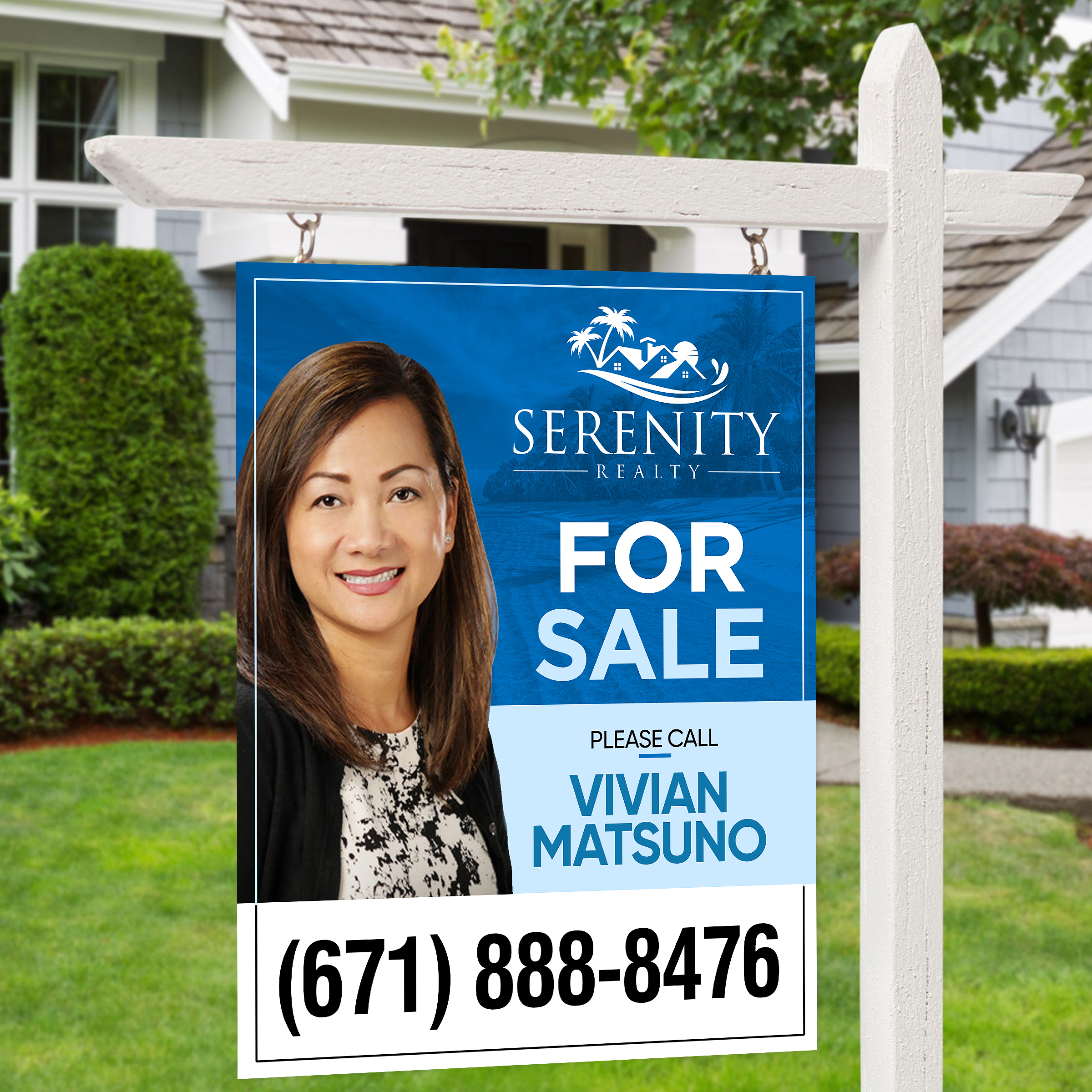 Signage Design by Designers Hub for Serenity Realty | Design #29703766