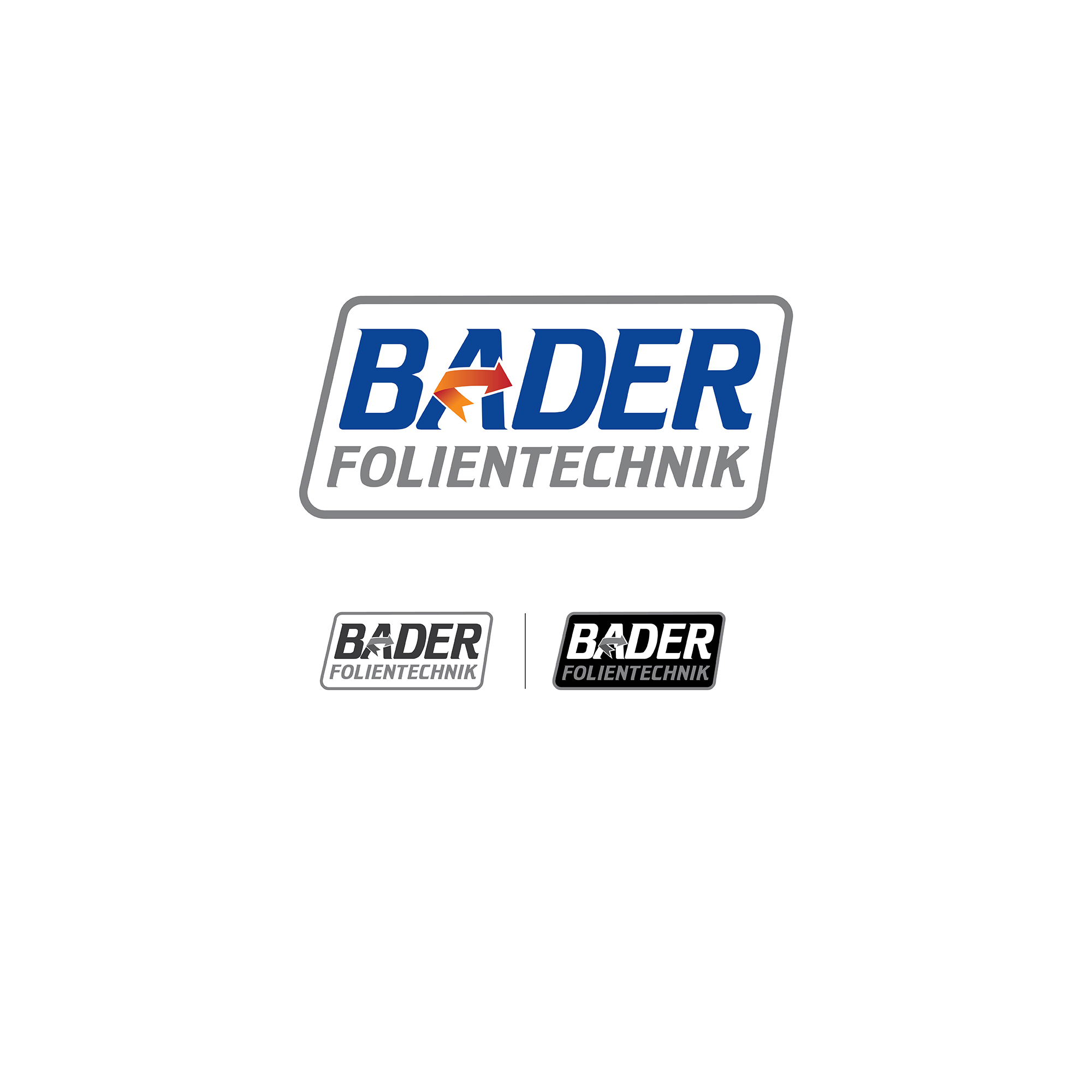 Logo-Design von Ayesha graphic für Bader Folientechnik | Design #29705754