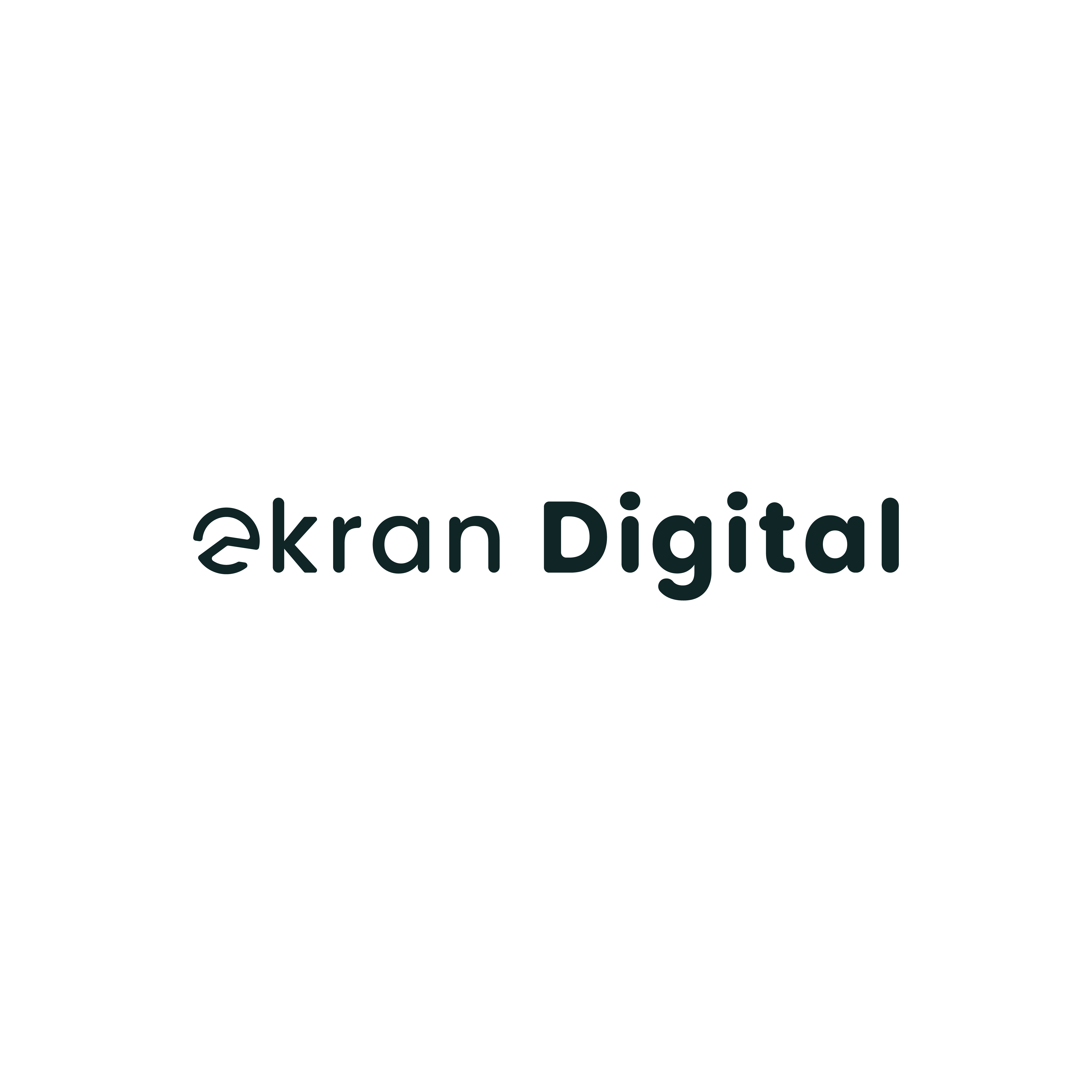 Logo Design by Rizki Wiratama for Ekran Digital | Design #29735965