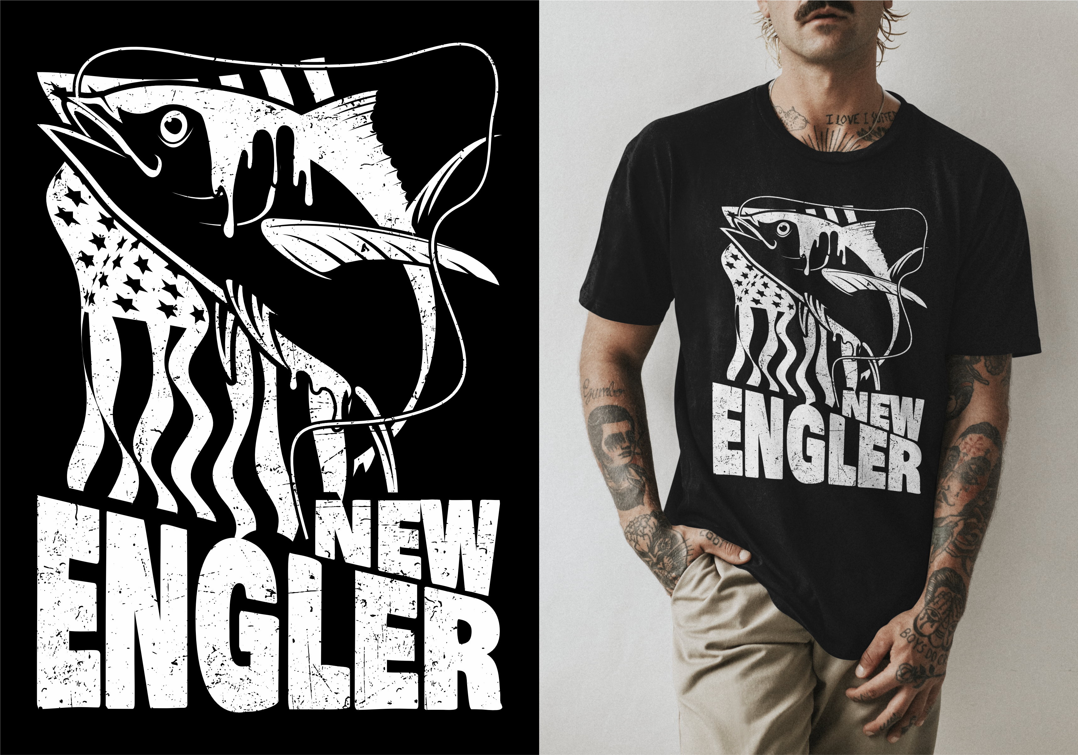 T-shirt Design by DoppelGanger Studio for New Engler, LLC | Design #29707053