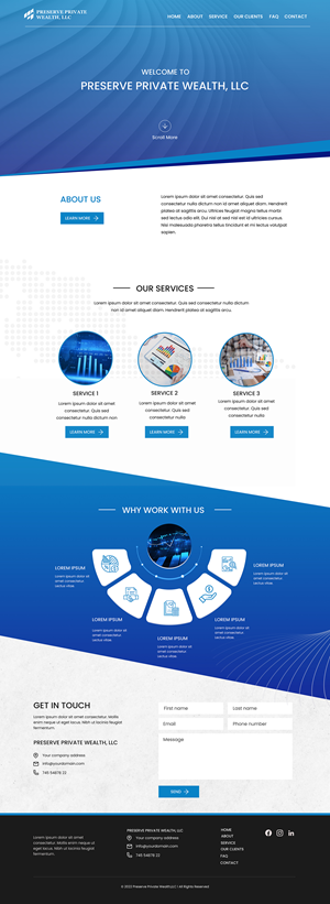 Design Wix par DeriMH pour ce projet | Design #29732166