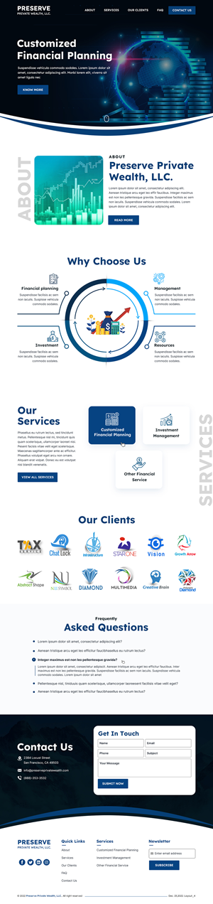 Wix Design by sai.designer87