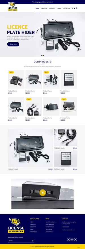 Shopify Design by pb