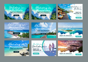 Diseño De Banner Publicitario por Blue Sparrow