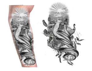 Tattoo Design by Jamal 12 for this project | Design #29711986