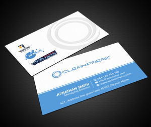 Business Card Design by Creations Box 2015 for True Blue Car Wash | Design: #29715177