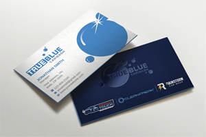 Business Card Design by Pictorial for True Blue Car Wash | Design #29711626