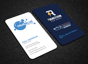 Business Card Design by Uttom 2 for True Blue Car Wash | Design: #29709648