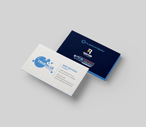 Business Card Design by DesignShout for True Blue Car Wash | Design: #29712364