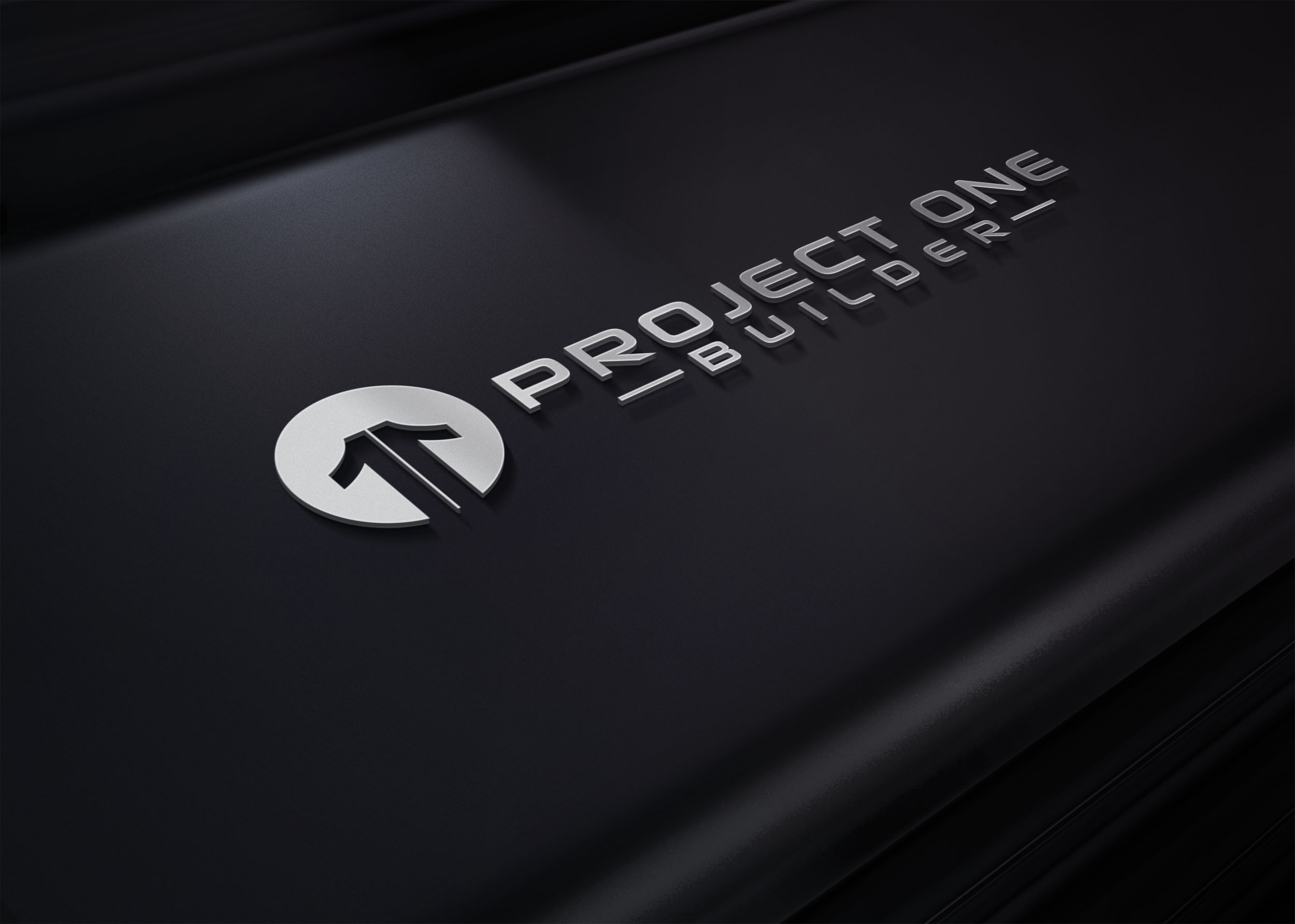 Serious, Masculine, real estate Logo Design for Project One Builders by