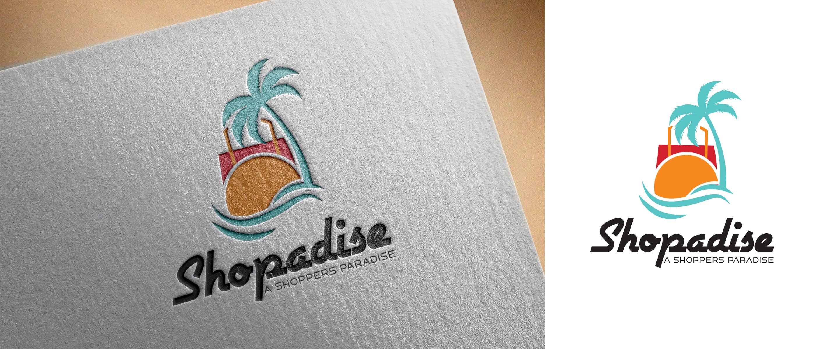 Logo Design by we with for Shopadise  | Design #29731574