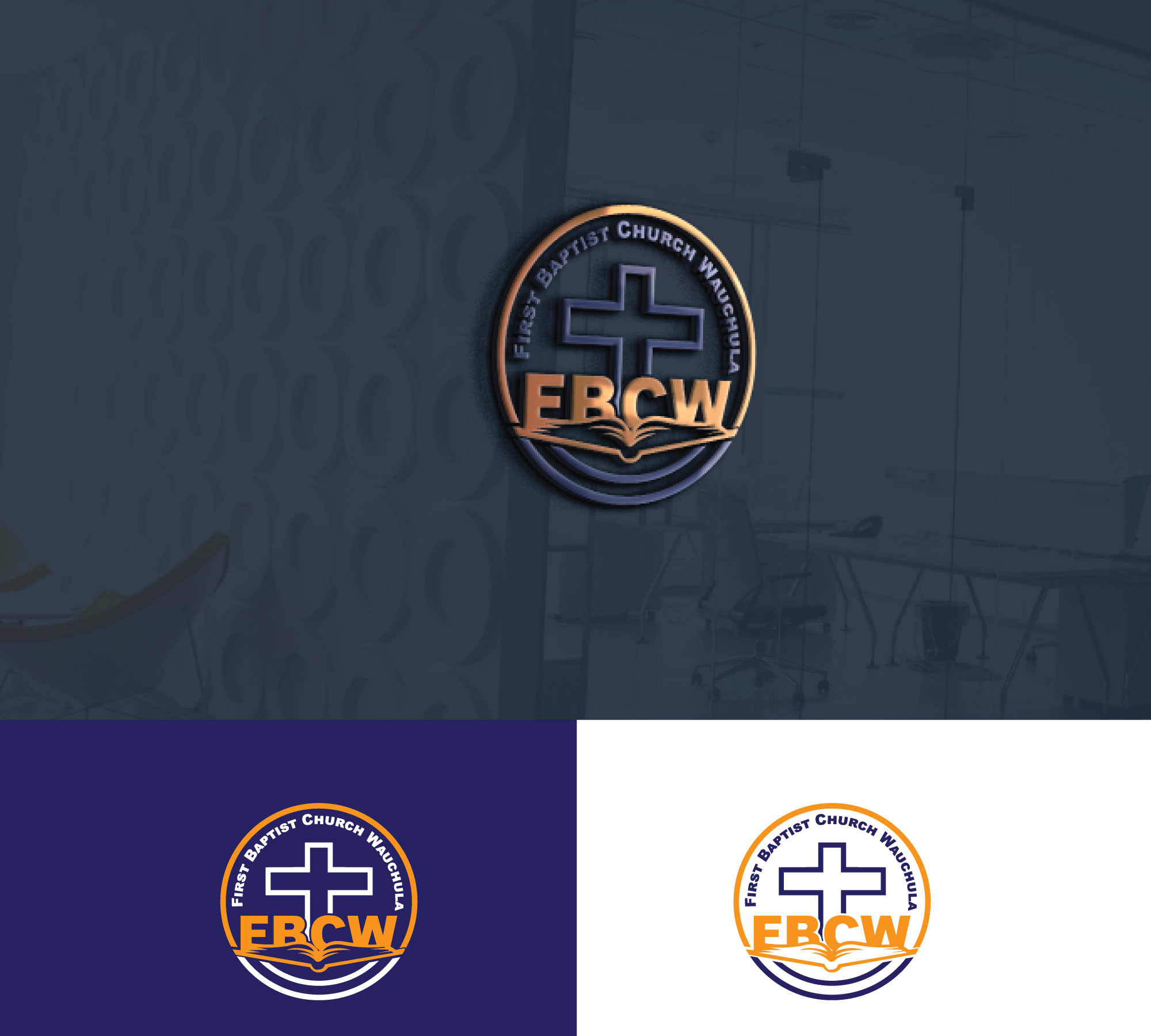 Logo-Design von RRR Design für First Baptist Church Wauchula | Design #29715571