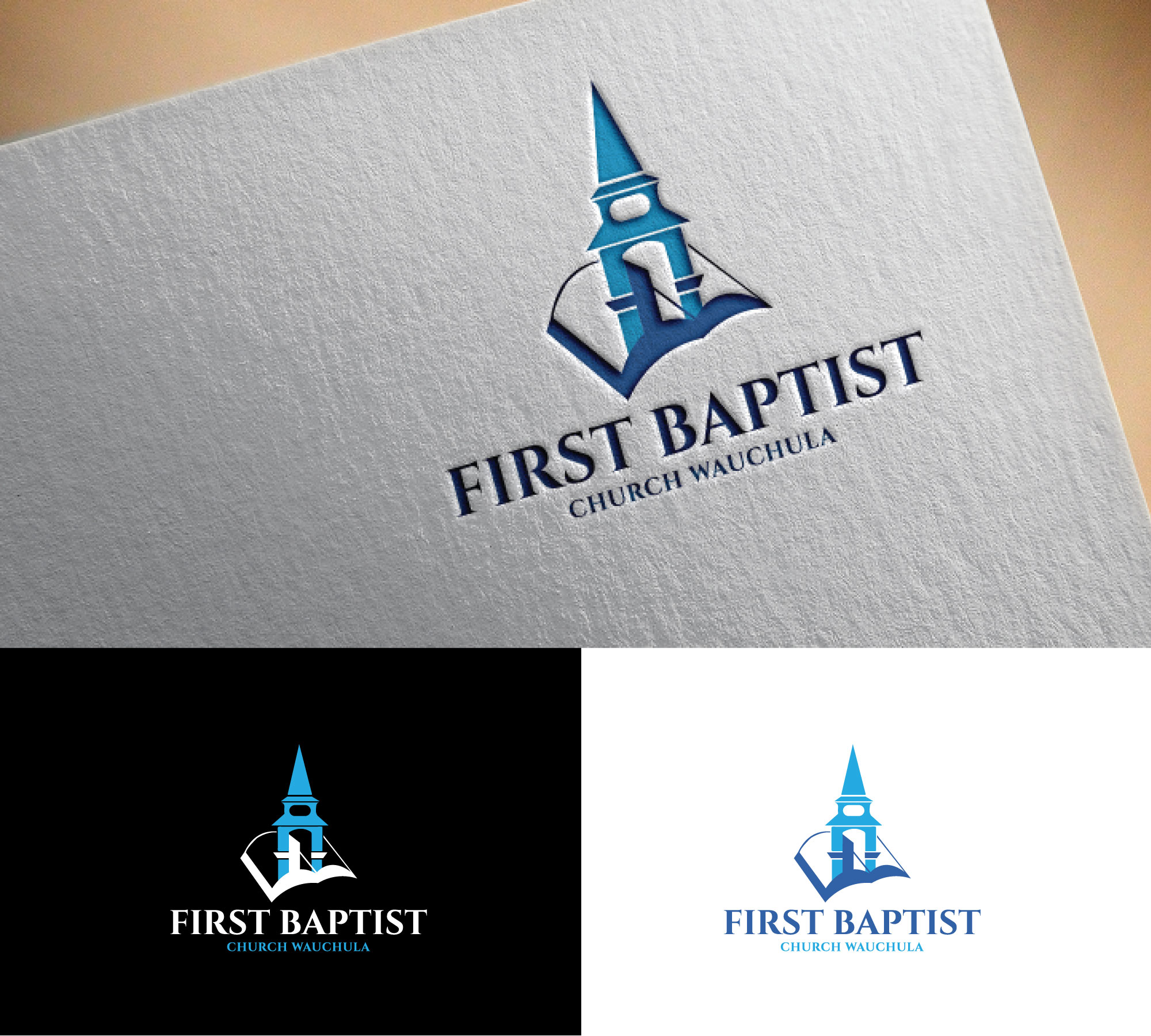 Logo-Design von RRR Design für First Baptist Church Wauchula | Design #29719745