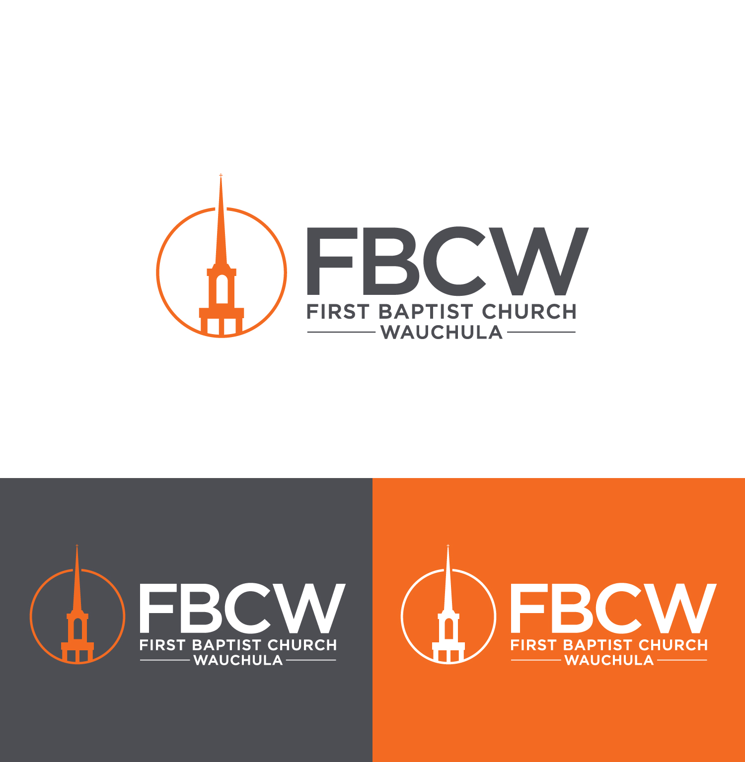 Logo Design by Atec for First Baptist Church Wauchula | Design #29731387