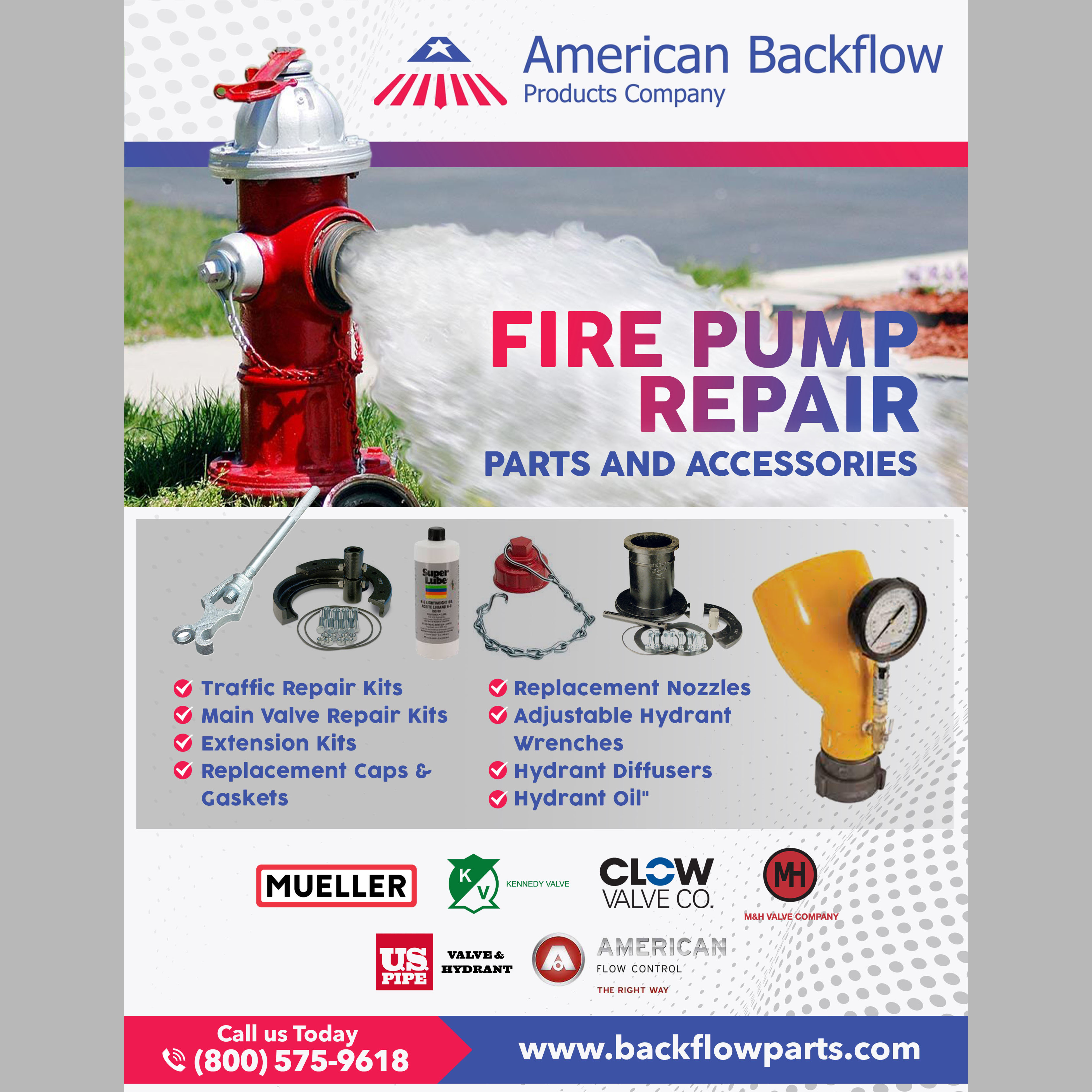 Diseño de Flyer por Anhar para American Backflow Products Company | Diseño #29724513