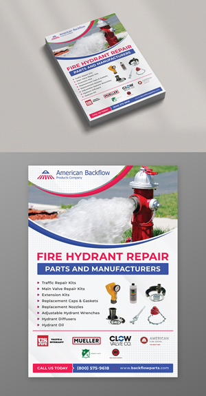 Diseño de Flyer por KreativeMadz para American Backflow Products Company | Diseño: #29717746