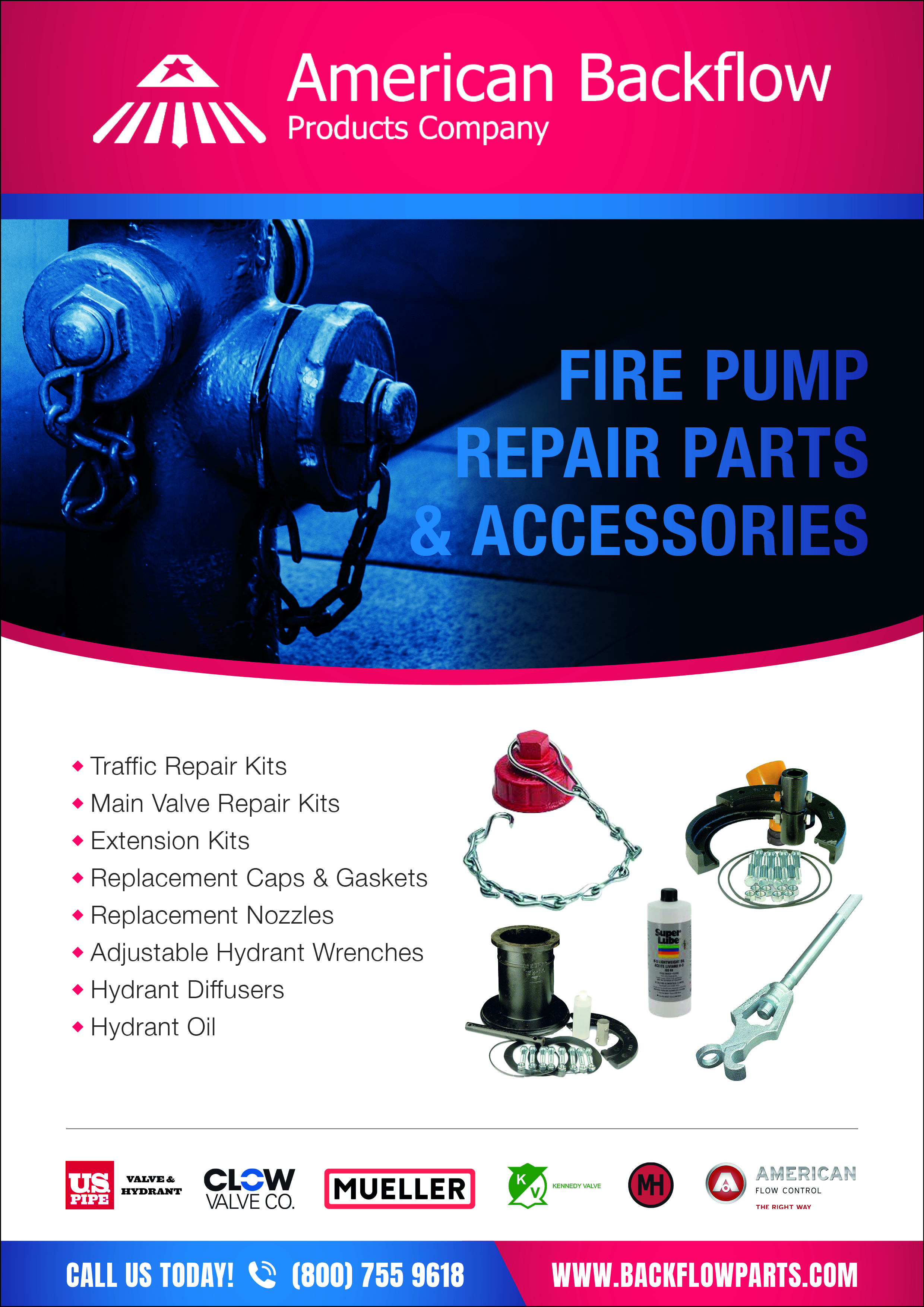 Flyer Design by MarkoE for American Backflow Products Company | Design #29718893
