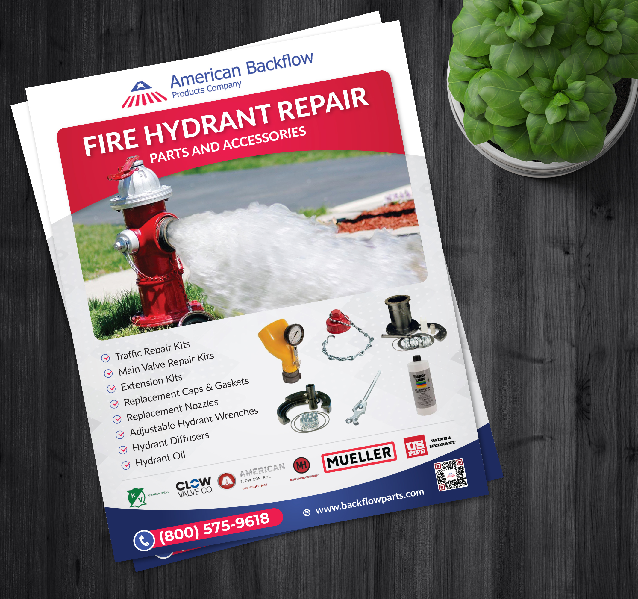 Design de Flyer par alex989 pour American Backflow Products Company | Design #29718453