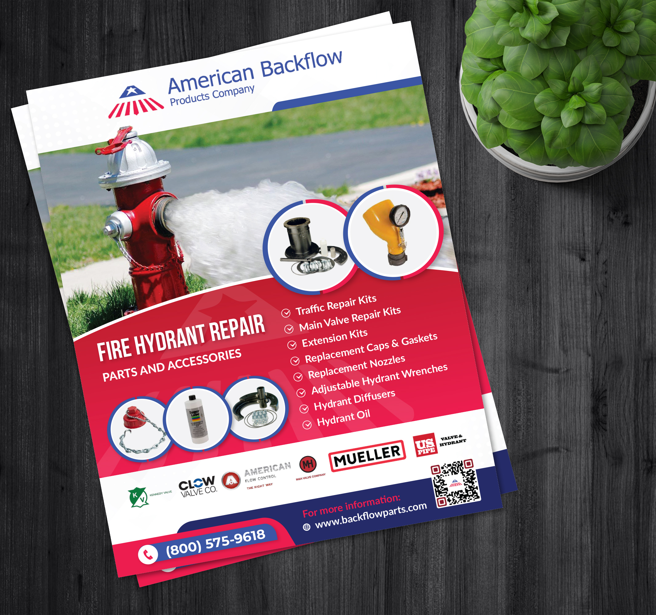 Design de Flyer par alex989 pour American Backflow Products Company | Design #29718649