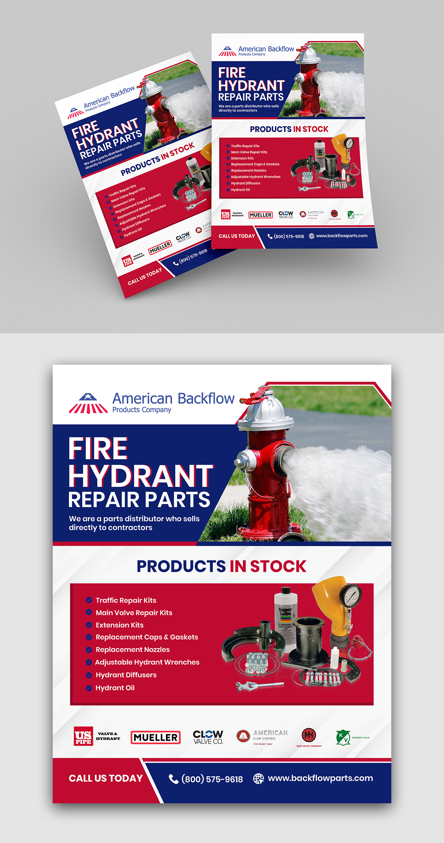 Design de Flyer par debdesign pour American Backflow Products Company | Design #29718677