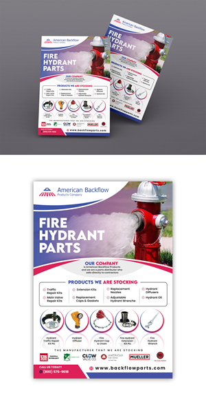 Flyer Design by debdesign for American Backflow Products Company | Design: #29718711