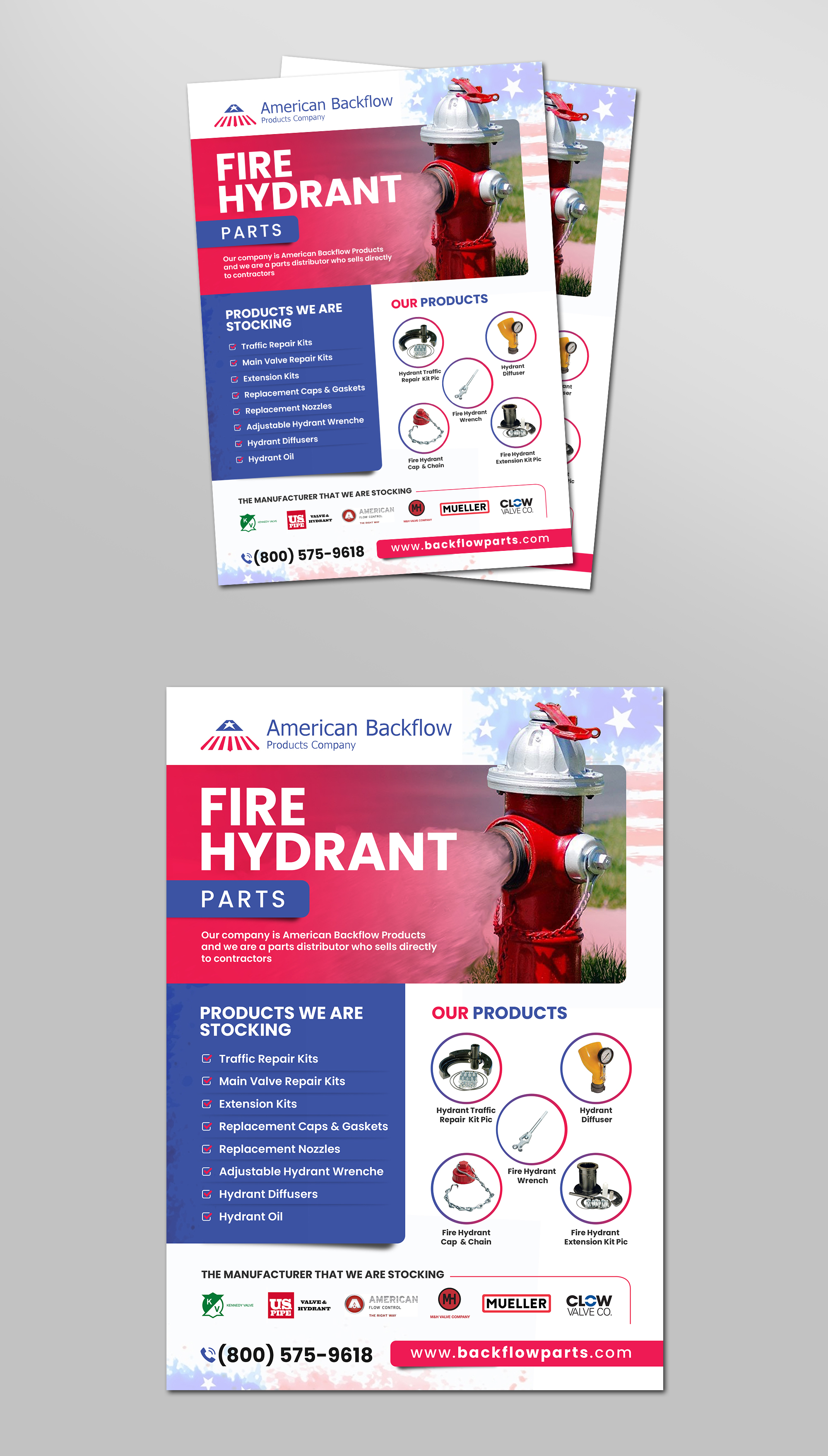 Design de Flyer par debdesign pour American Backflow Products Company | Design #29721526