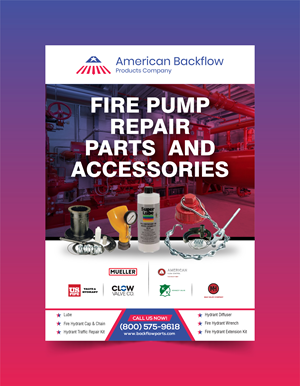 Diseño de Flyer por 3Guys para American Backflow Products Company | Diseño: #29723509