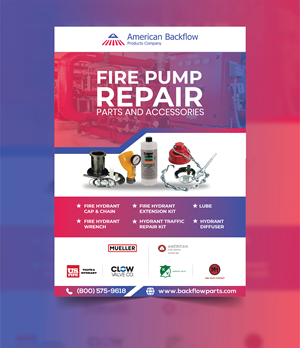 Diseño de Flyer por 3Guys para American Backflow Products Company | Diseño: #29723511