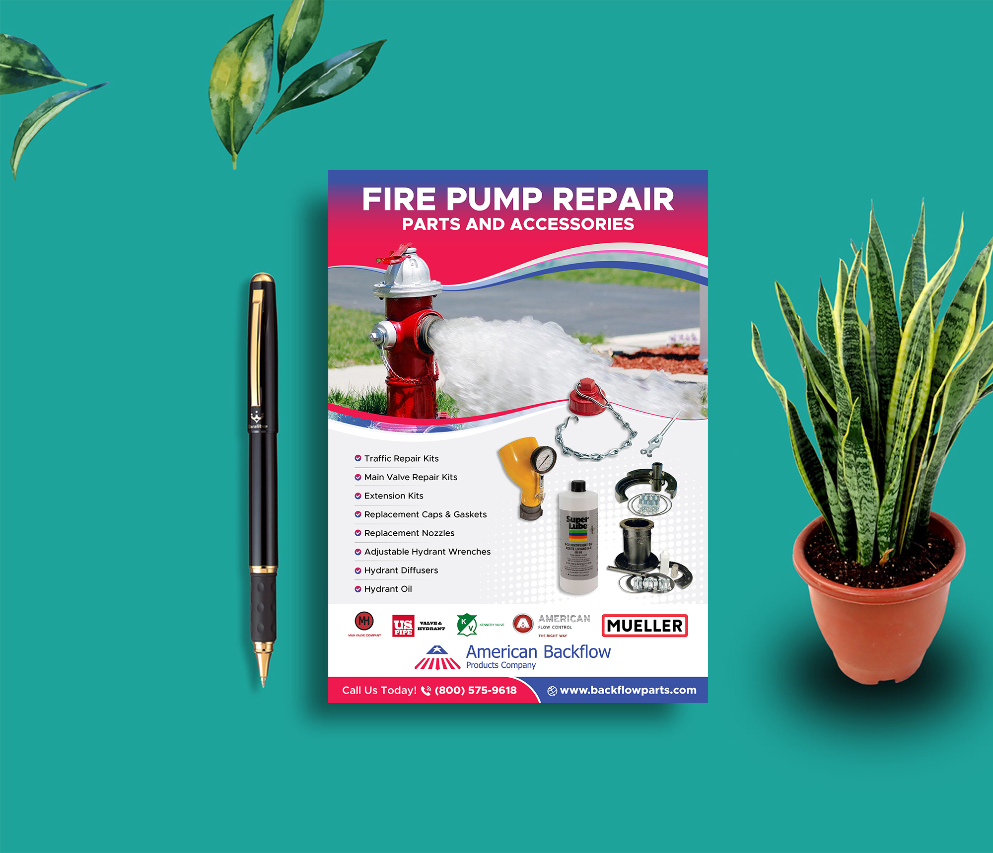 Flyer Design by 123graphics for American Backflow Products Company | Design #29719121