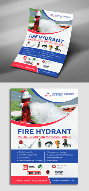 Flyer Design by ecorokerz for American Backflow Products Company | Design: #29718119