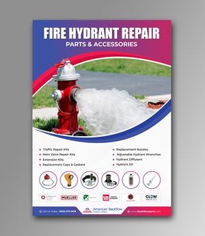 Flyer Design by ecorokerz for American Backflow Products Company | Design: #29729250