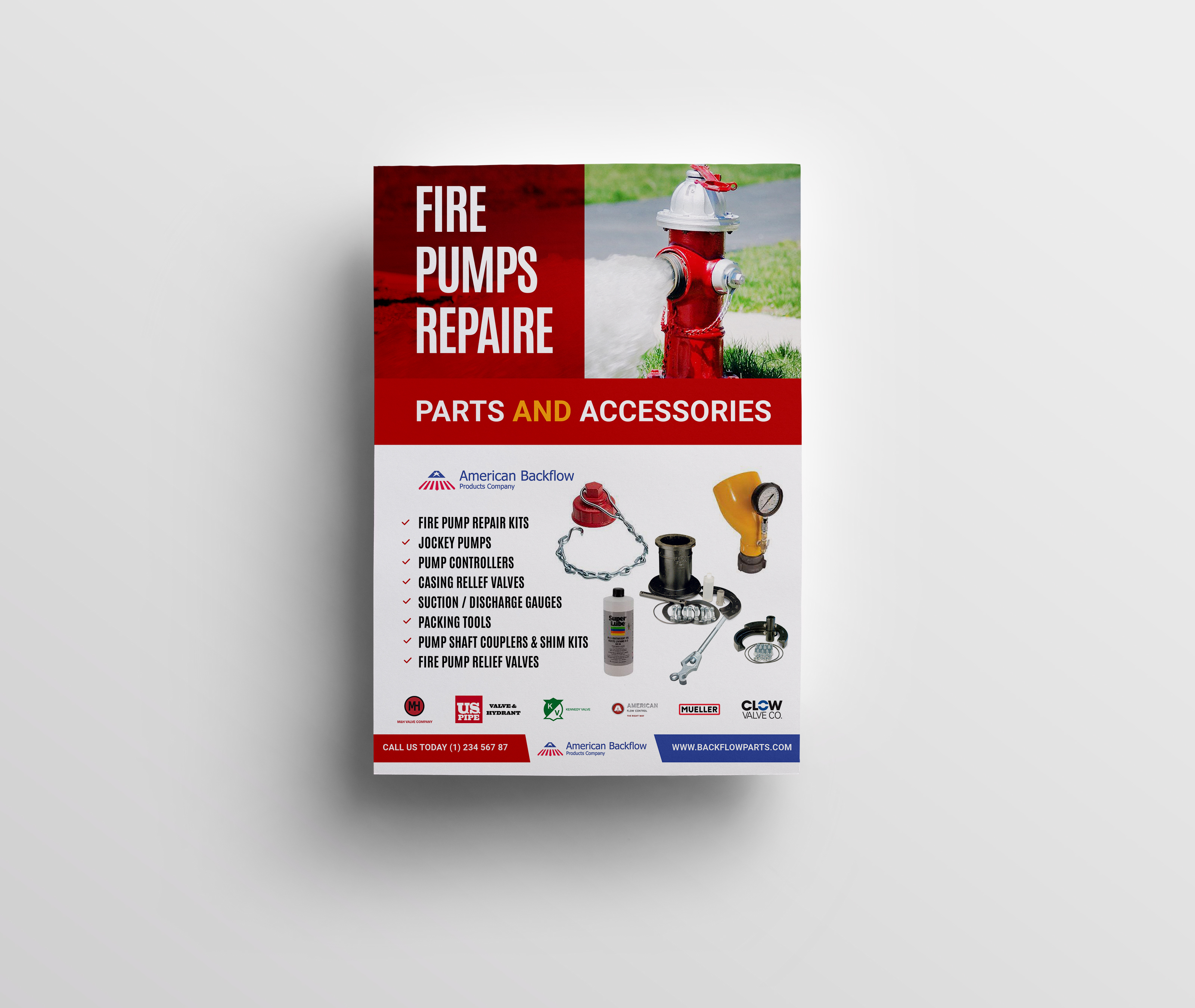 Diseño de Flyer por WNP para American Backflow Products Company | Diseño #29747771