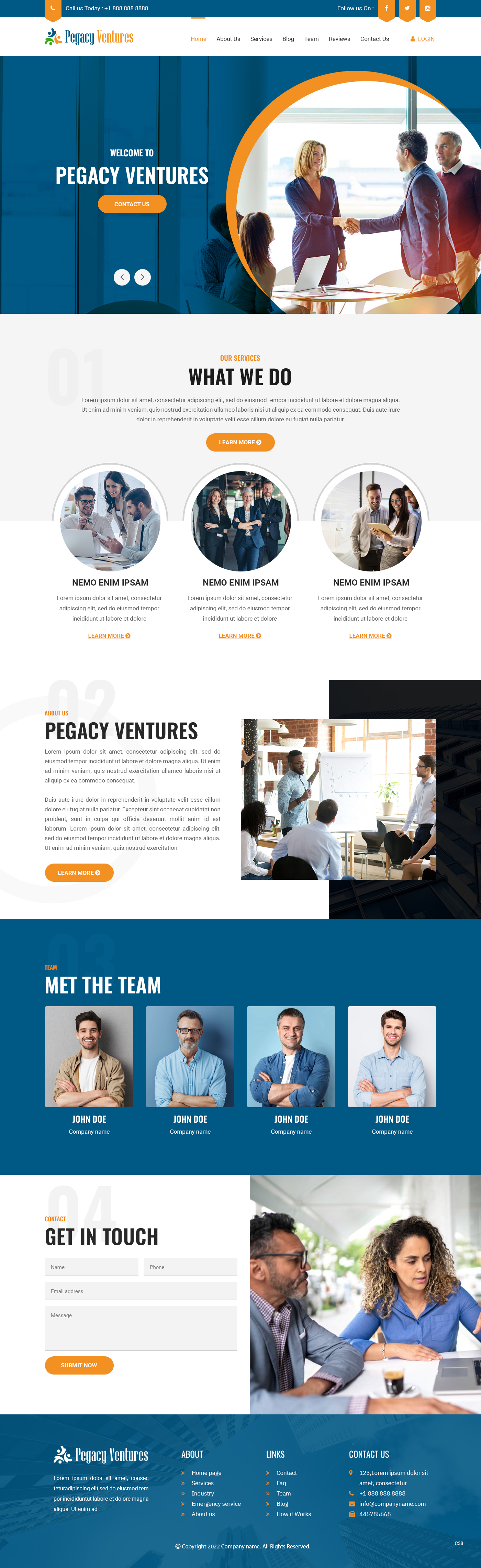 Diseño Web por pb para Pegacy Ventures | Diseño #29720974