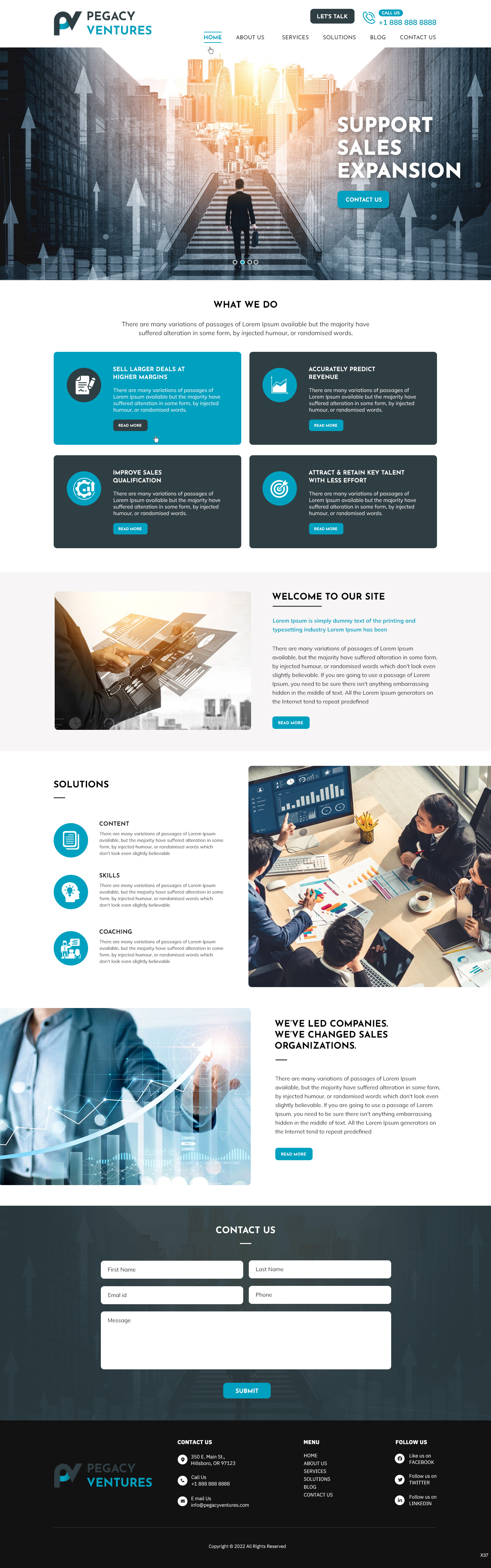 Diseño Web por pb para Pegacy Ventures | Diseño #29721003