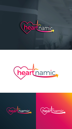 Logo Design by Sergio Coelho for heartnamic.com | Design: #29736424