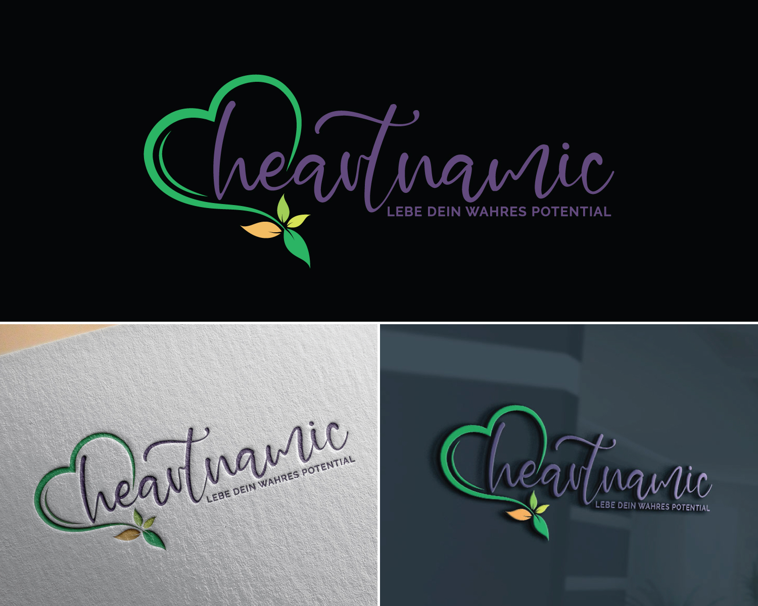 Logo Design by Atec for heartnamic.com | Design #29726105