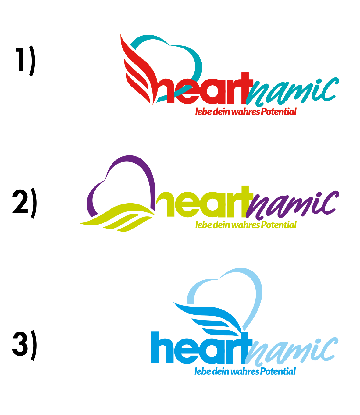 Logo Design by patriciaparadesign for heartnamic.com | Design #29759798