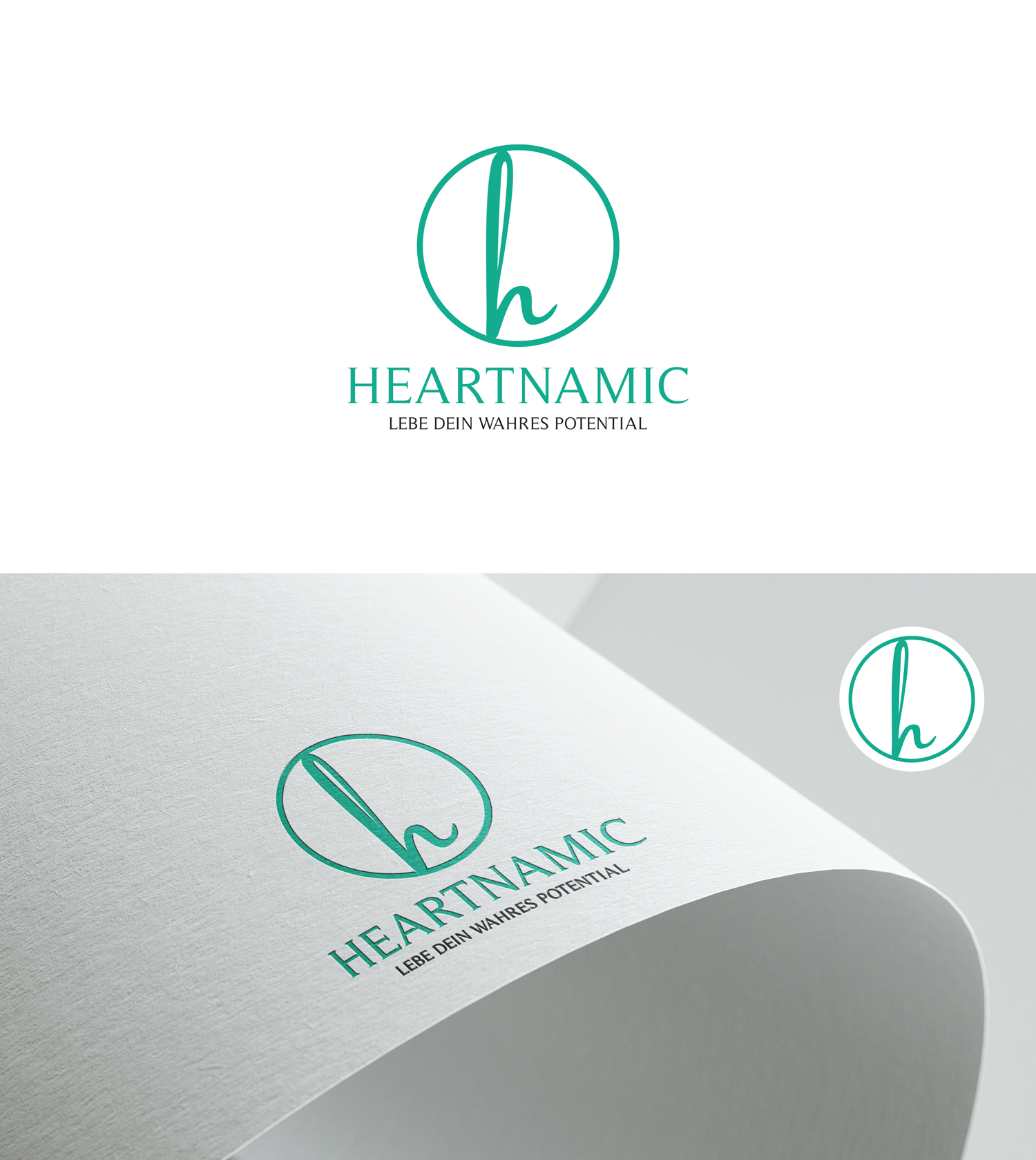 Logo Design by sun_bird for heartnamic.com | Design #29752202