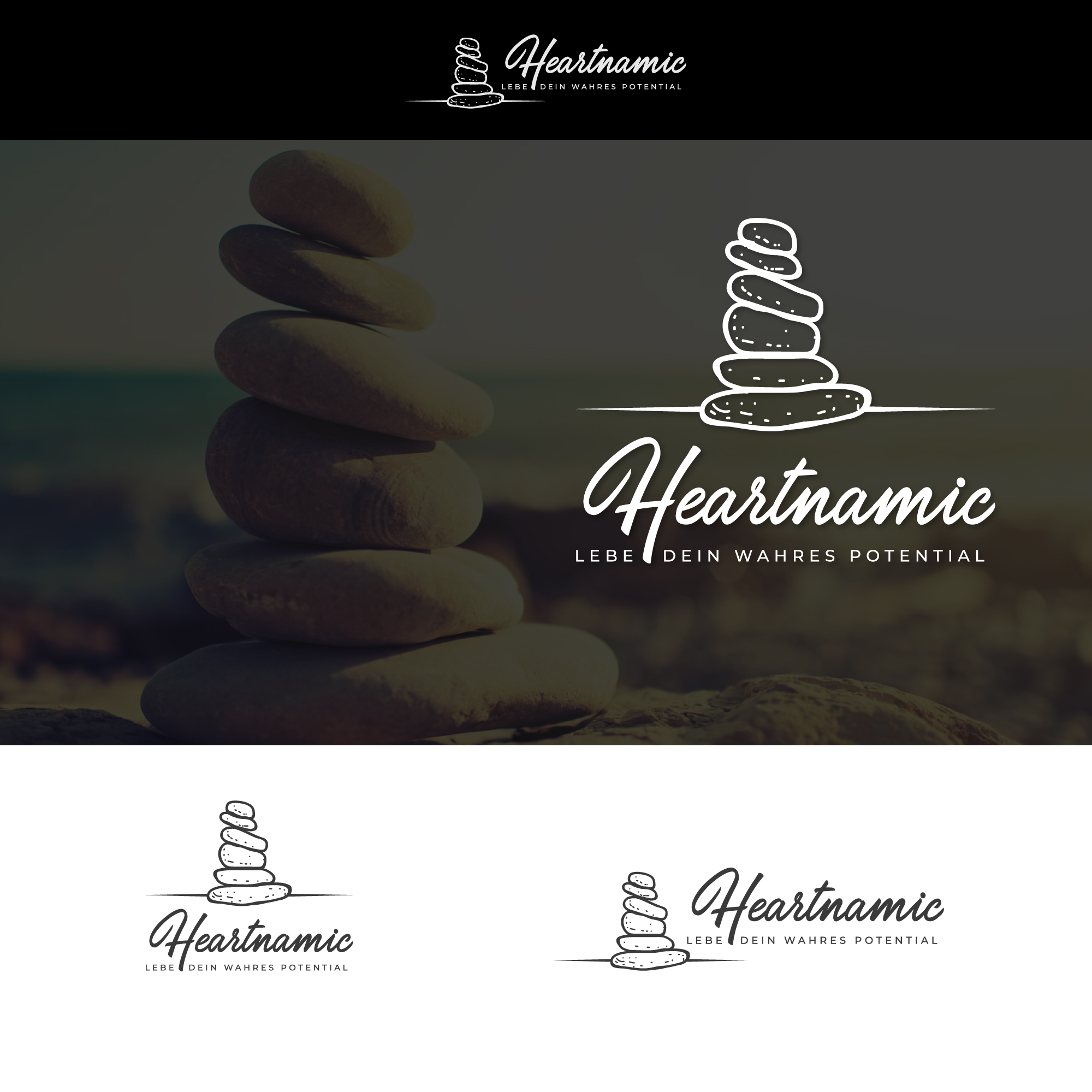 Logo Design by Pankaj Bordoloi for heartnamic.com | Design #29725400