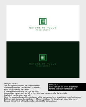 Logo Design by AnninWonderland for Nature in Focus | Design: #29738810